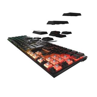 Cherry  CHERRY MX 10.0N RGB clavier USB QWERTZ Suisse Noir 