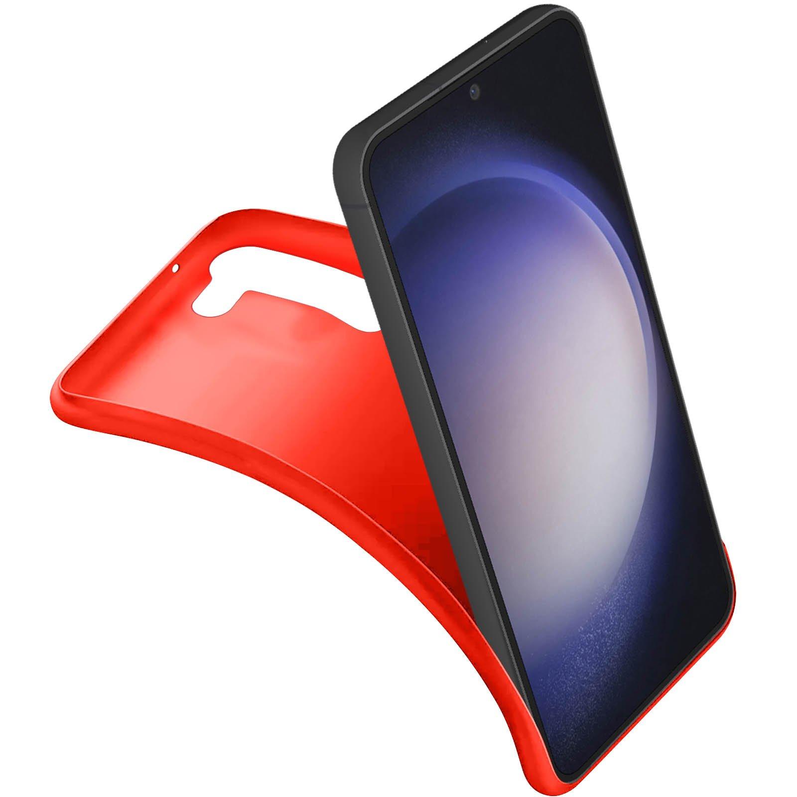 3mk Protection  Coque Samsung S23 3mk Matt Case Rouge 