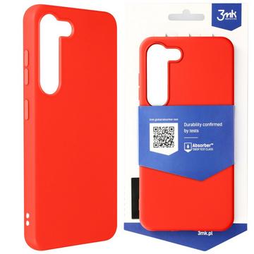 Cover Samsung S23 3mk Matt Case rossa