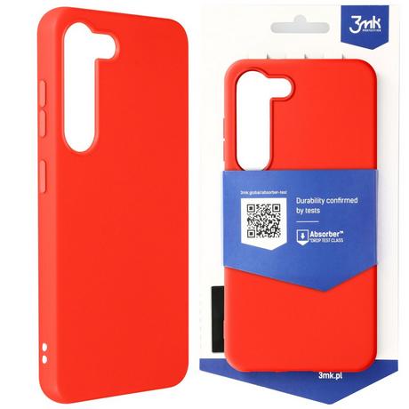 3mk Protection  Coque Samsung S23 3mk Matt Case Rouge 