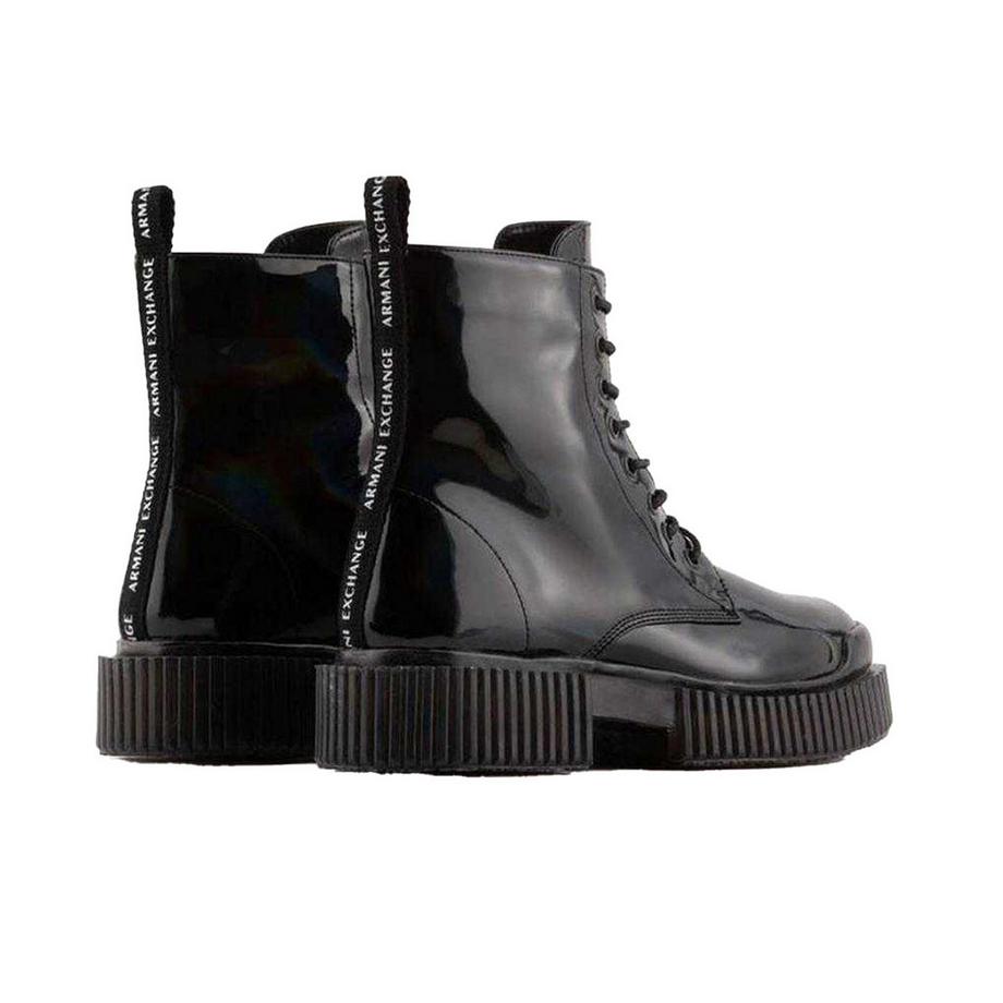 Armani Exchange Bottines De Combat Talon Plat  