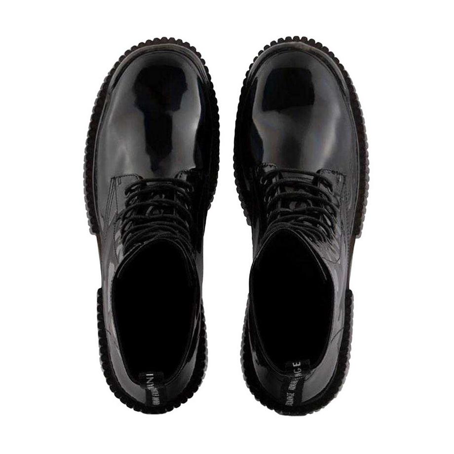 Armani Exchange Bottines De Combat Talon Plat  