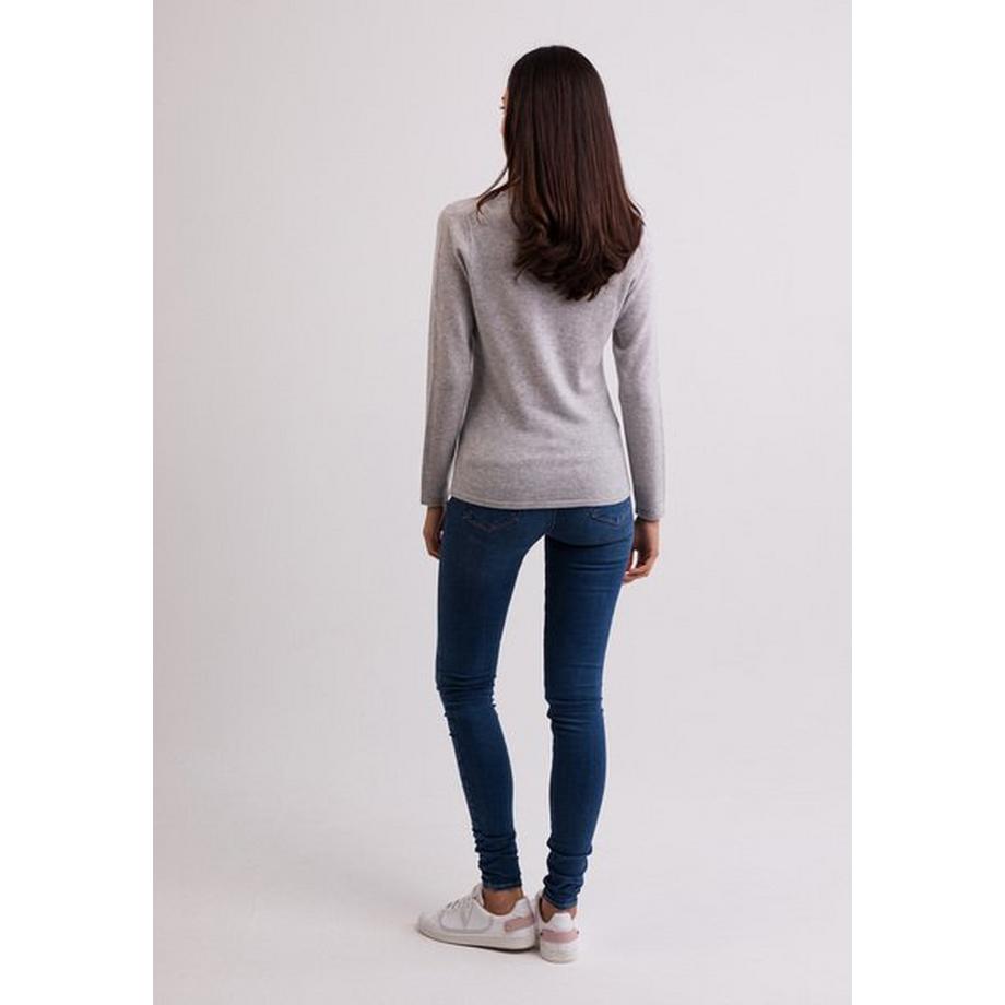 CASH-MERE.CH Kaschmir Rundhals Pullover  