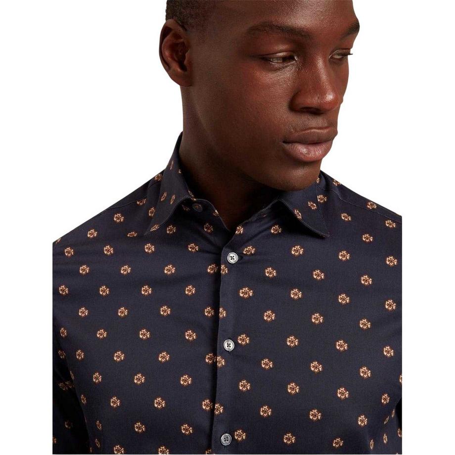 TED BAKER  Chemise Manches Longues Motiftyle Floral 