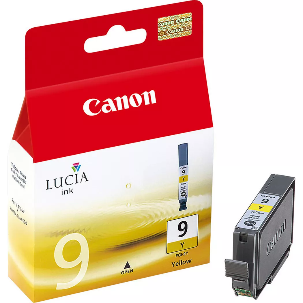 Canon – Tintenpatrone yellow PGI-9Y PIXMA Pro9500 14ml, One Size
