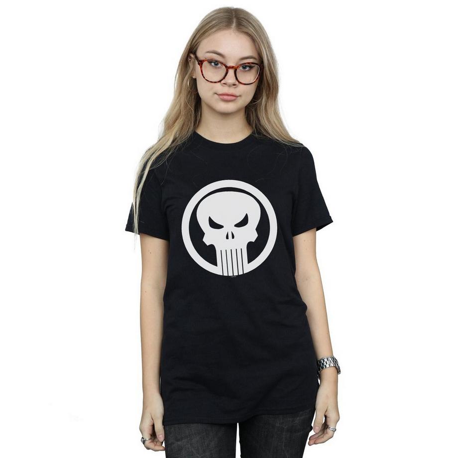 MARVEL The Punisher Skull Circle T-Shirt  