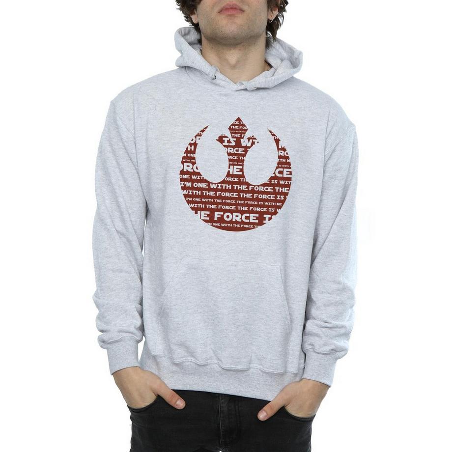 STAR WARS Rogue One I'm One With The Force Alliance Felpa con cappuccio  