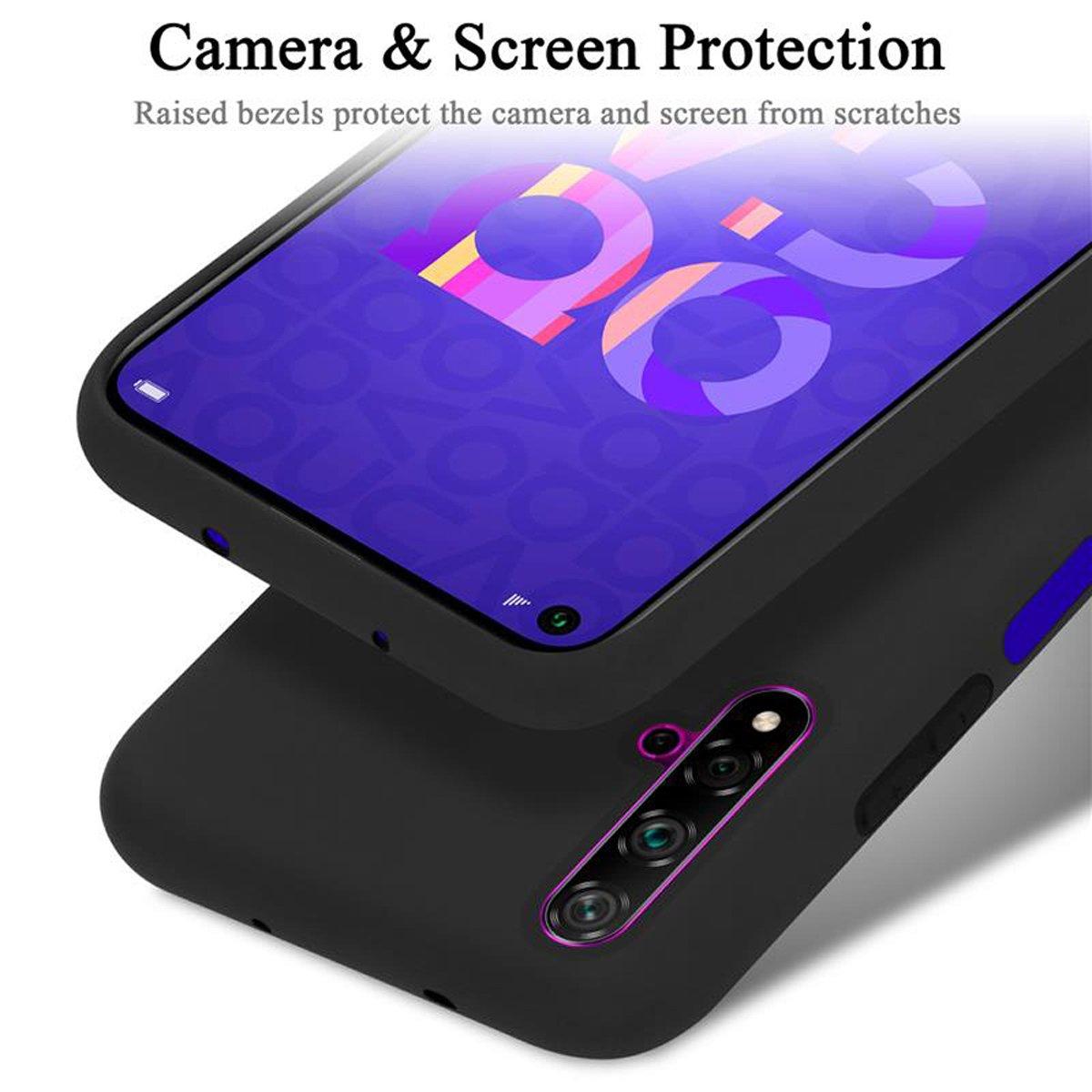 Cadorabo  Housse compatible avec Honor 20 / 20S / Huawei NOVA 5T - Coque de protection en silicone TPU flexible 