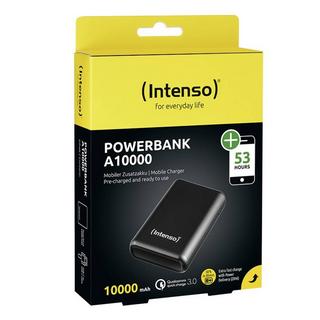 Intenso  A10000 Powerbank 10000 mAh Li-Ion USB-A, USB-C® Schwarz 