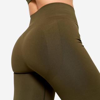 DOMYOS  Leggings donna seamless push-up poliestere 