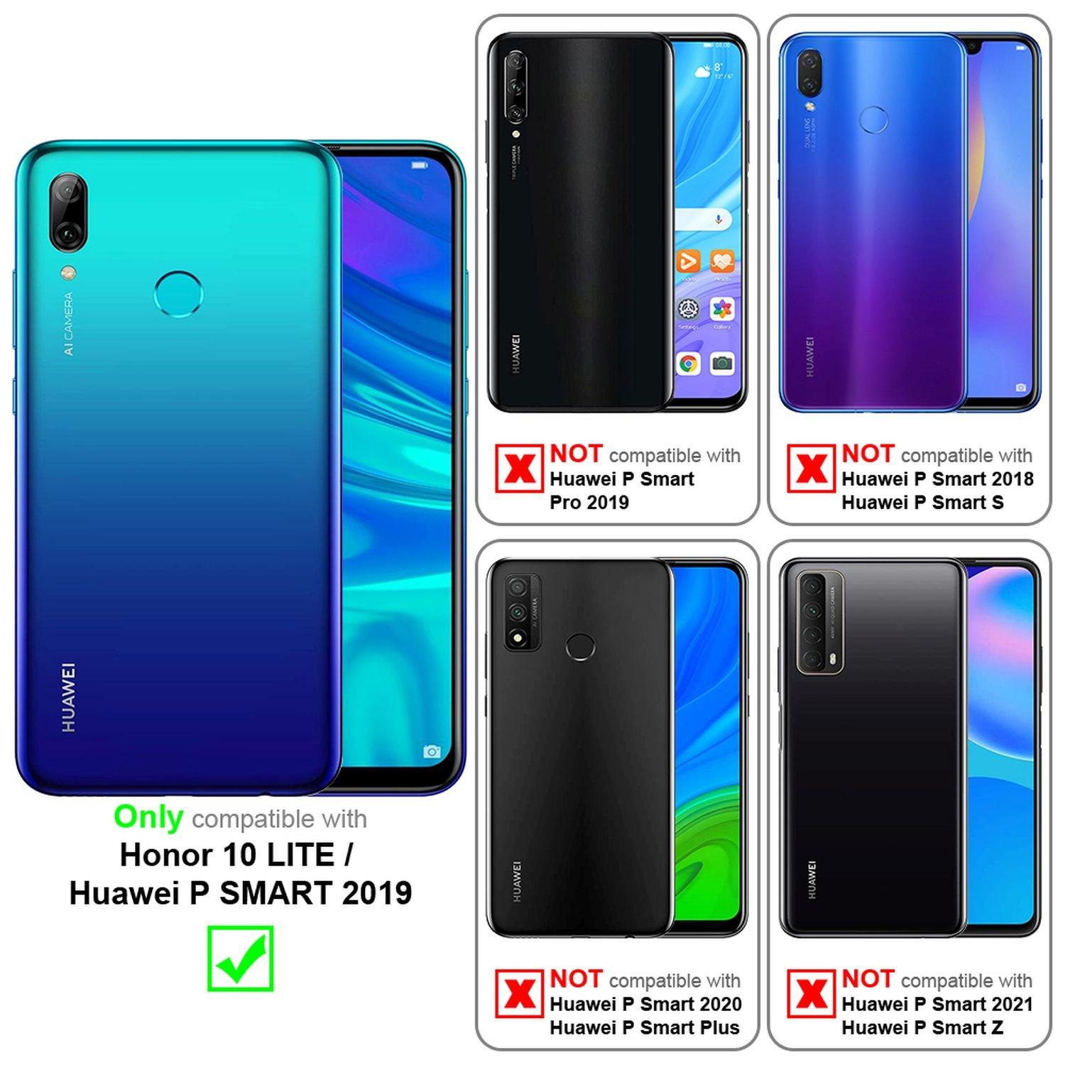 Cadorabo  Hülle für Honor 10 LITE / Huawei P SMART 2019 Zweifarbig 