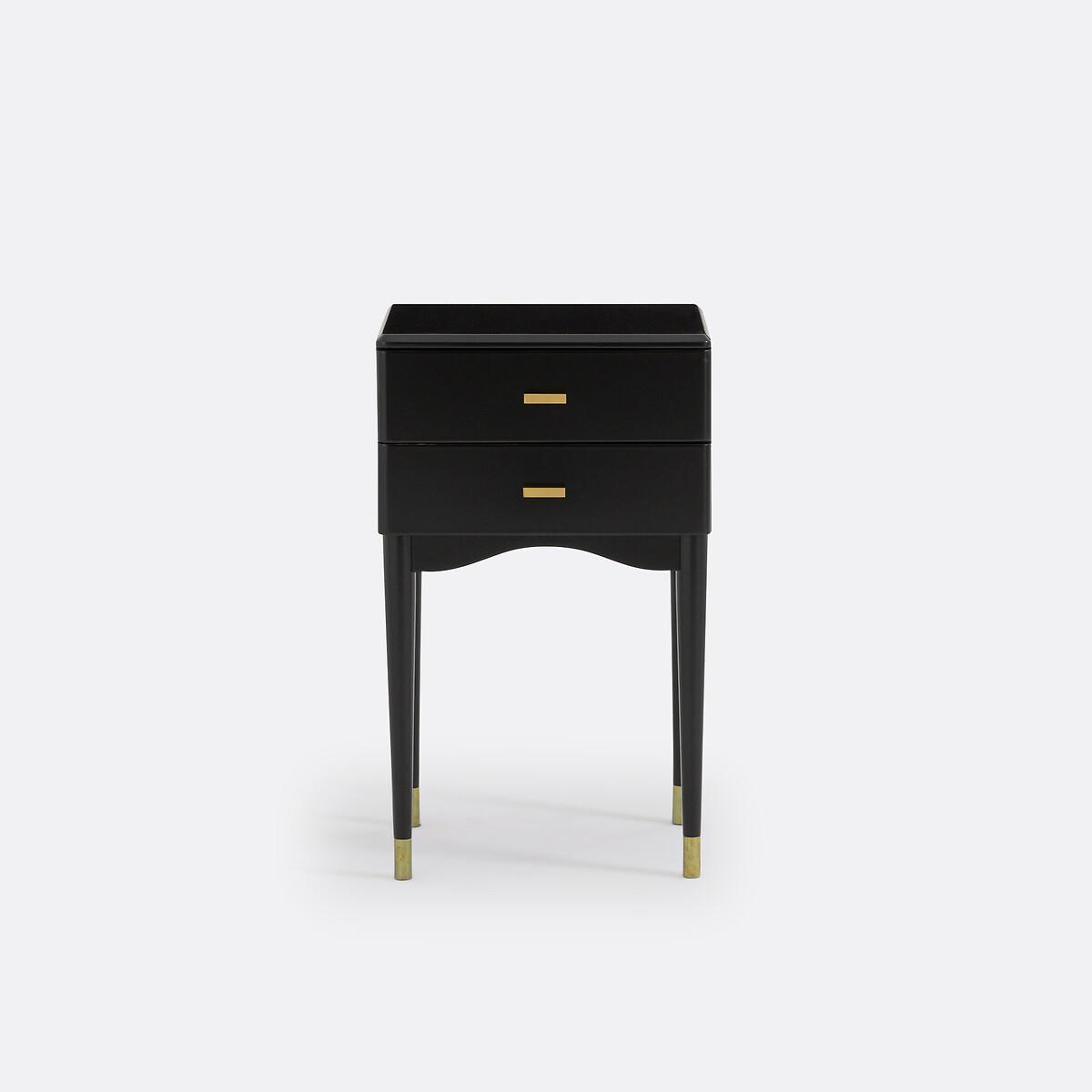 La Redoute Intérieurs Nachttisch NOVANI mit 2 Schubladen  