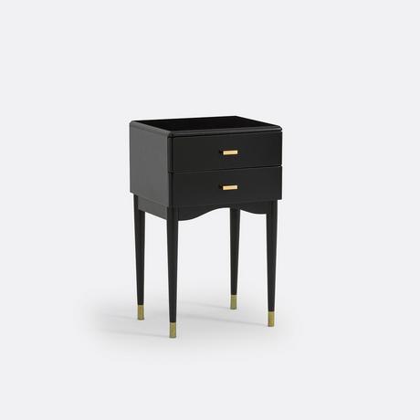 La Redoute Intérieurs Nachttisch NOVANI mit 2 Schubladen  