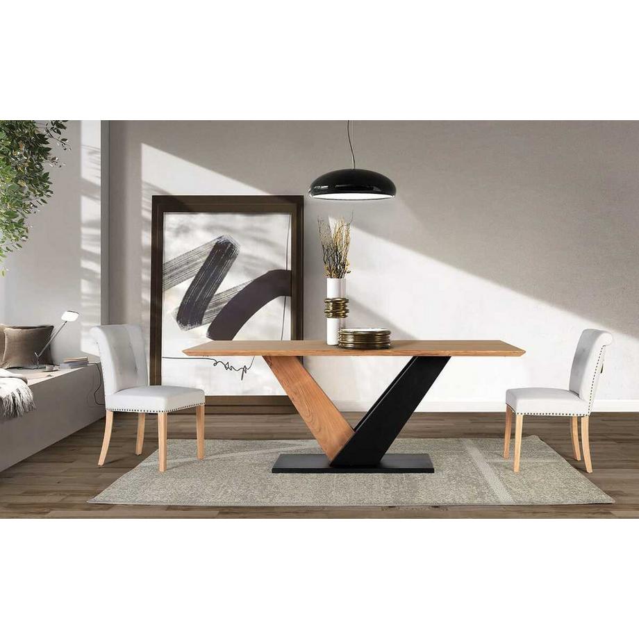 mutoni Esstisch Nano Akazienholz natur 200  