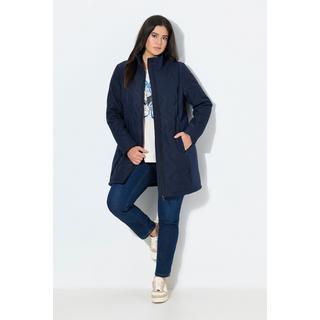 Ulla Popken HYPRAR Laserstepp-Jacke Softshell-Einsätze Kapuze  