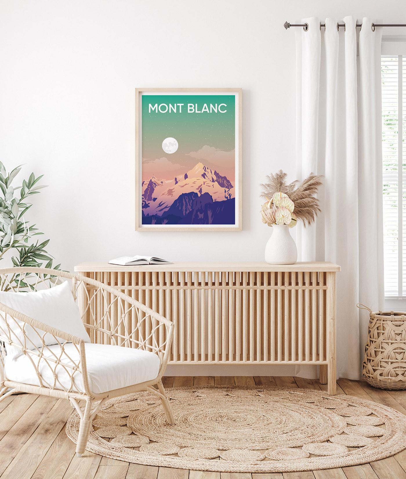 La-Jonx Mont-Blanc - Poster  