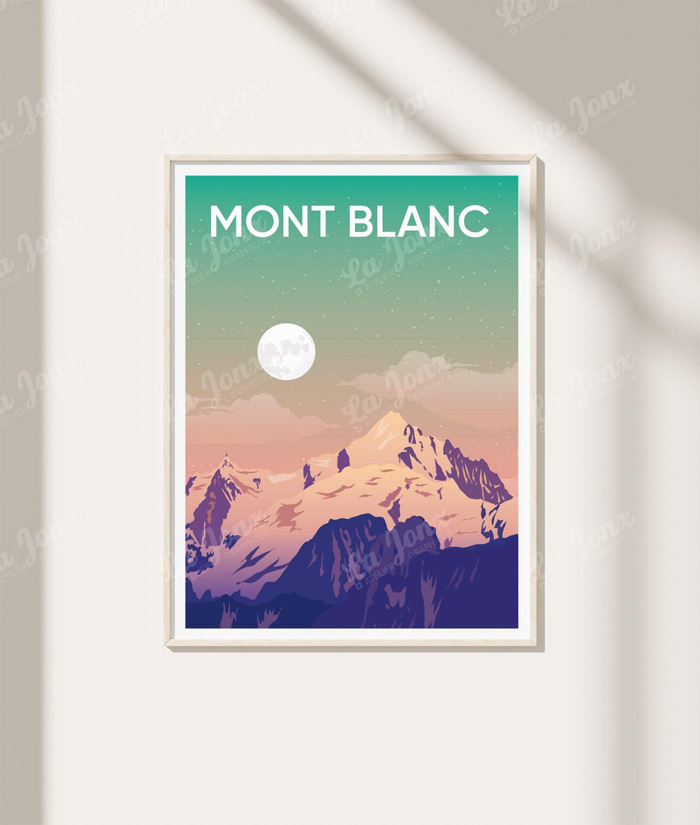 La-Jonx Mont-Blanc - Poster  