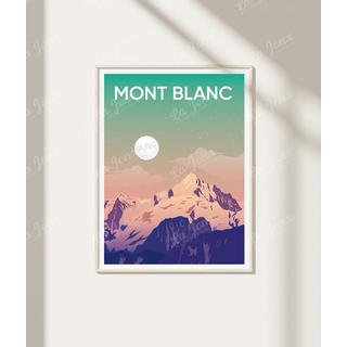 La-Jonx Mont-Blanc - Poster  