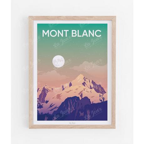 La-Jonx Mont-Blanc - Poster  