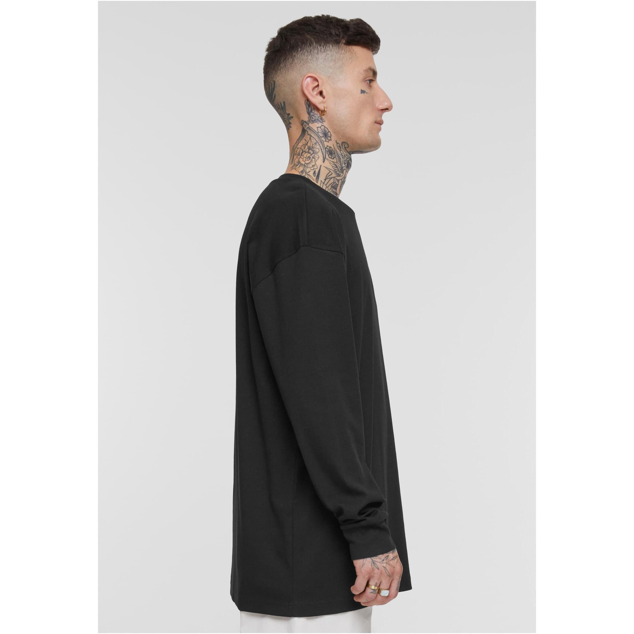 URBAN CLASSICS Boxy Rib Longsleeve Sweatshirt  