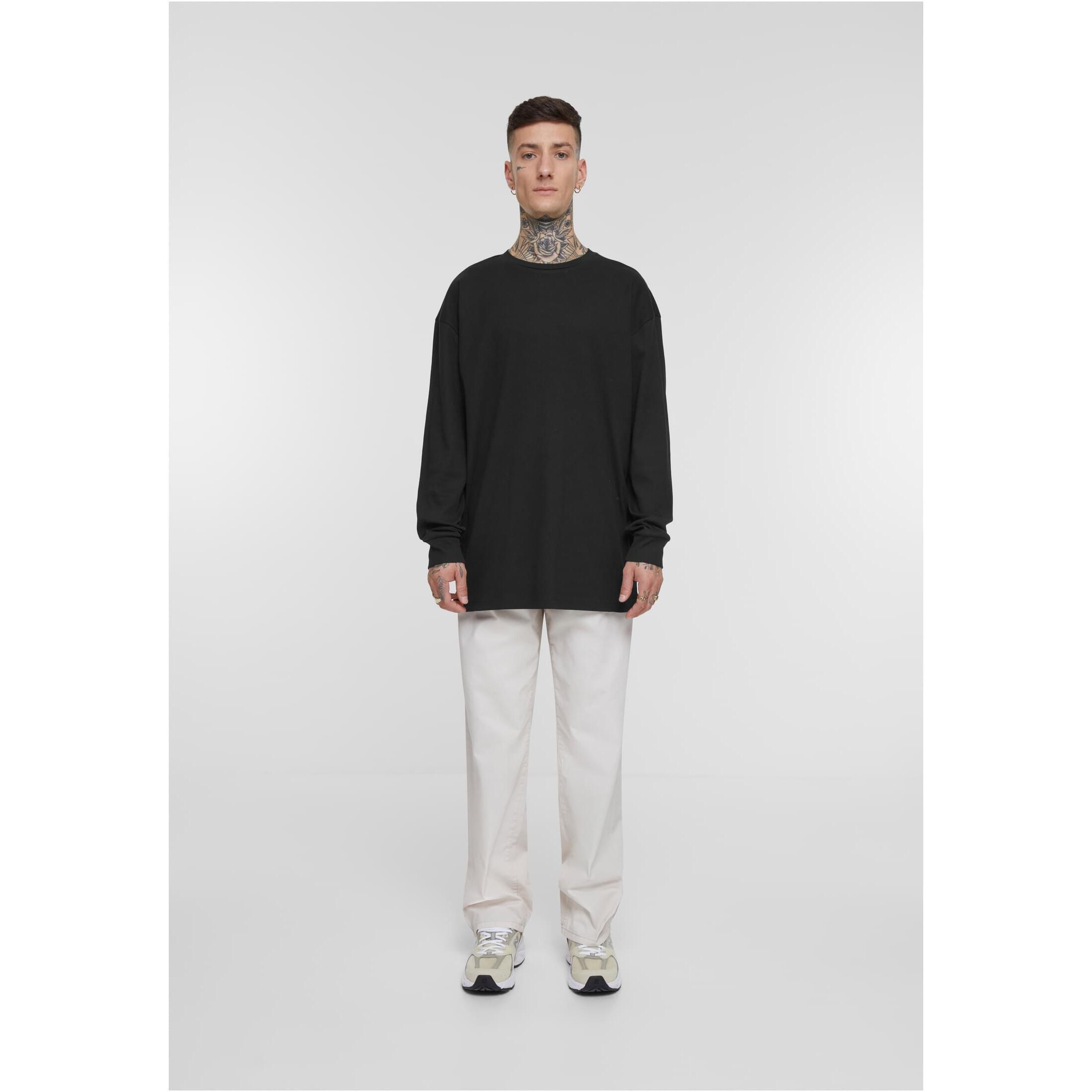 URBAN CLASSICS Boxy Rib Longsleeve Sweatshirt  