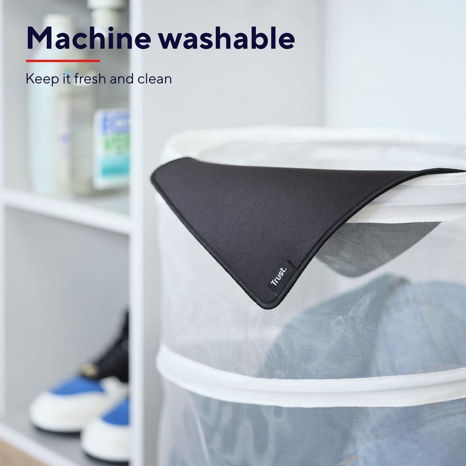Trust  Tappetino per mouse Boye realizzato in materiale riciclato al 100% Eco Black 