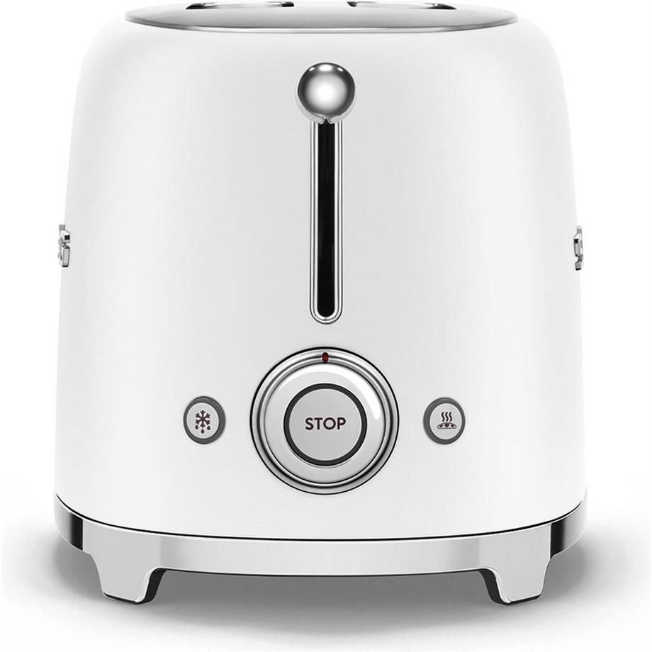 SMEG Toaster TSF01 matt, weiss  