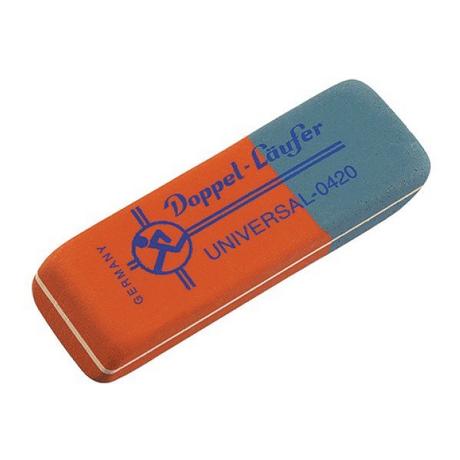 Läufer Laufer 04200 gomma per cancellare Blu, Arancione 1 pz  