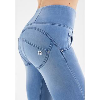 FREDDY  Jeans push up WR.UP® 7/8 fondo flare effetto scucito 