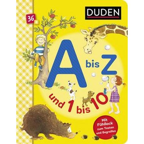 Duden 36+: A bis Z und 1 bis 10 Schulze, Hanneliese; Westphal, Catharina (Illustrationen) Gebundene Ausgabe 