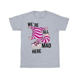 Disney  Tshirt ALICE IN WONDERLAND ALL MAD HERE 