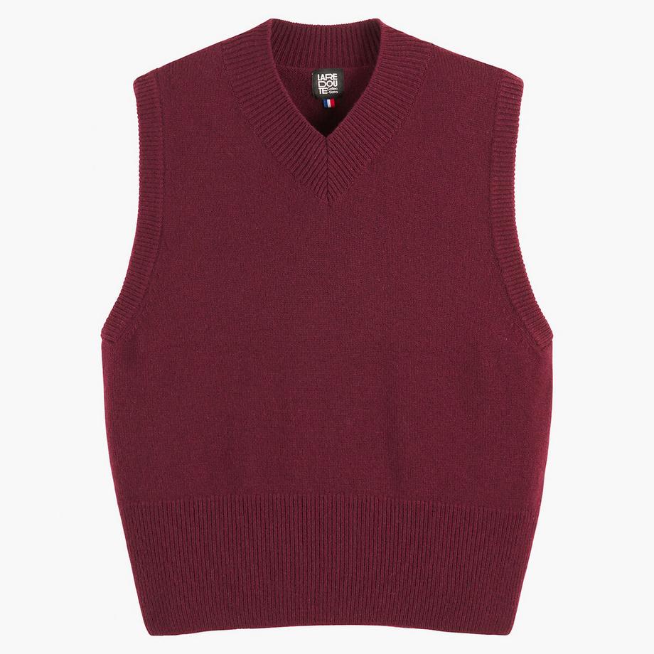 La Redoute Collections Pullover senza maniche Scollo a V  