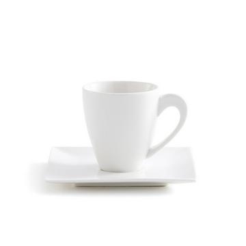 Lot de 4 tasses et 4 sous-tasses