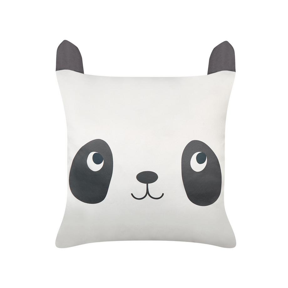 Beliani Dekokissen 2er Set aus Baumwolle Modern PANDAPAW  