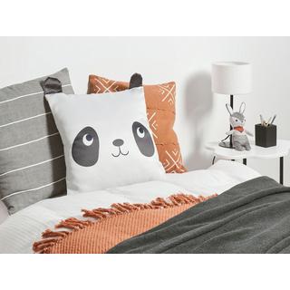 Beliani Lot de 2 coussins en Coton Moderne PANDAPAW  