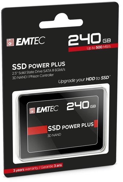 EMTEC  X150 Power Plus 2.5" 240 GB Serial ATA III 