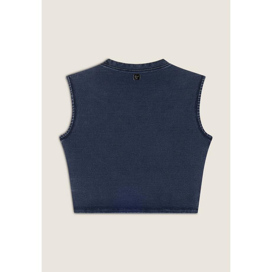 FREDDY Top court sans manches Slim Fit  