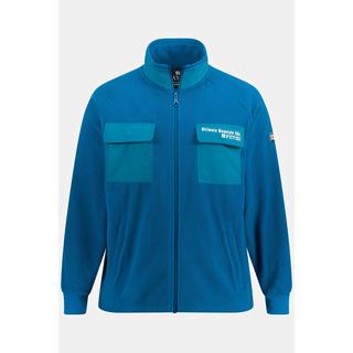 JP1880 Giacca in Pile Outdoor Collo Alto Tasche sul Petto  