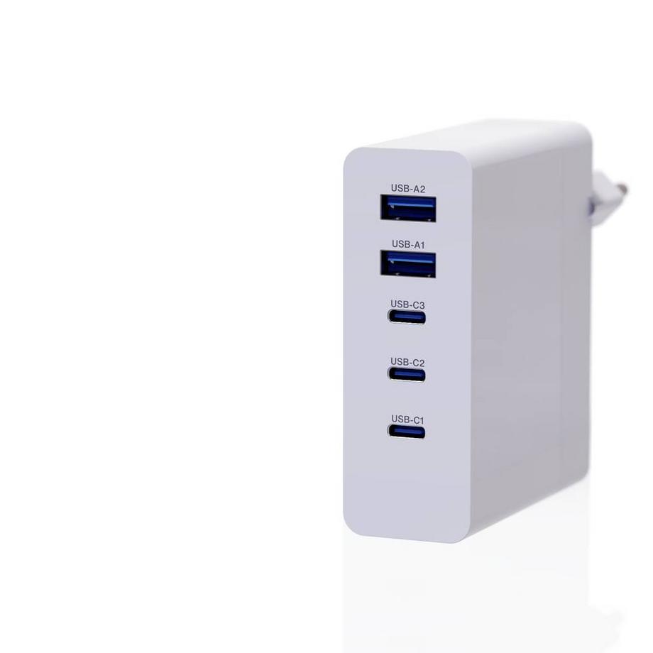 Verico  Mojo 140W GaN 5-Port Ladegerät PD 3.0 