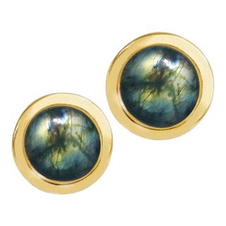 Steinkult  Ohrstecker Labradorit "Pure" 