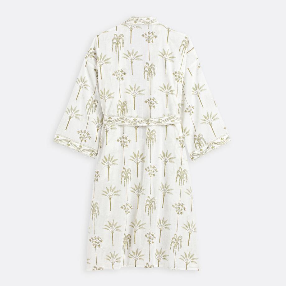 La Redoute Intérieurs Siwa Kimono Accappatoio Voile di Cotone  