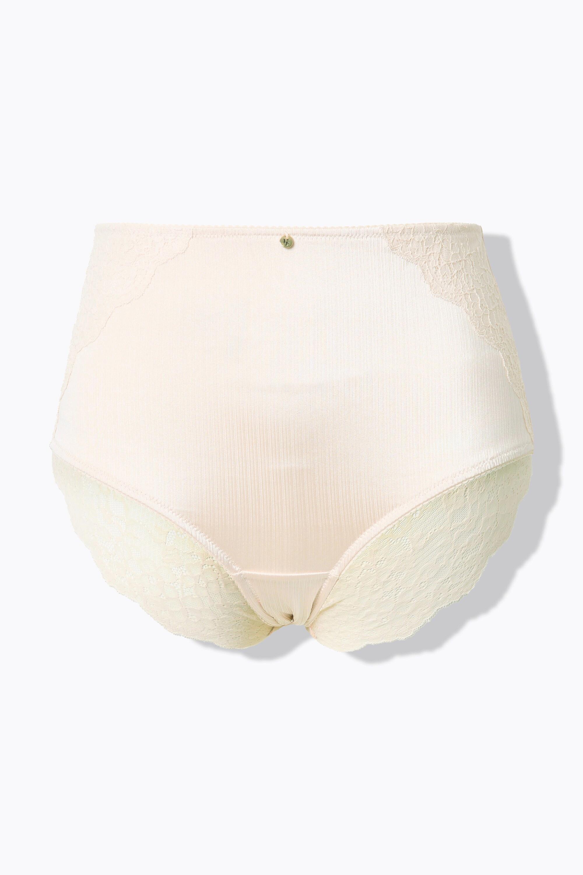 Ulla Popken Maxi Slip Raso Pizzo sul Retro  