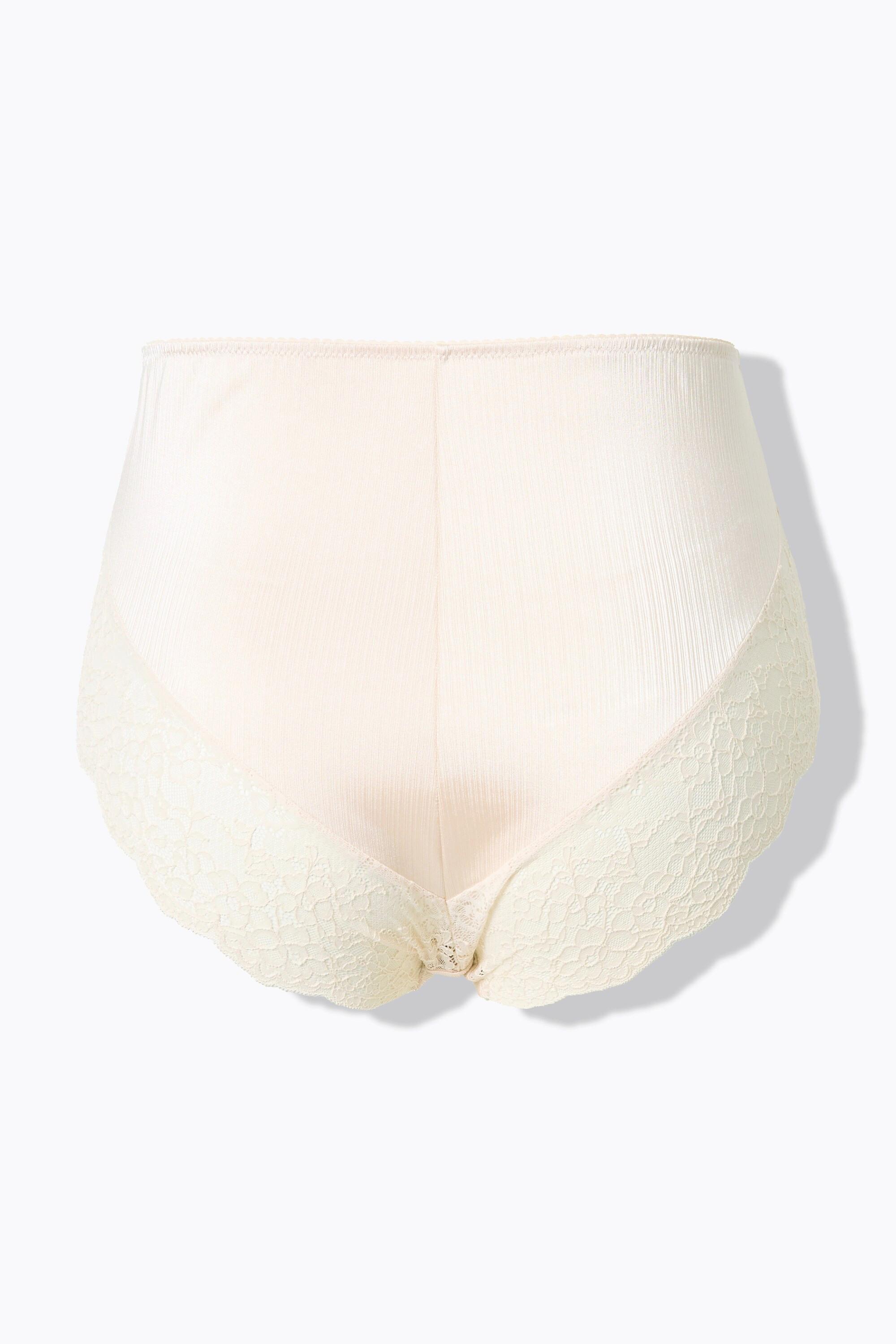 Ulla Popken Maxi Slip Raso Pizzo sul Retro  