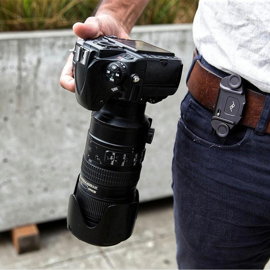 peak design  Capture Clip & Plate argent 