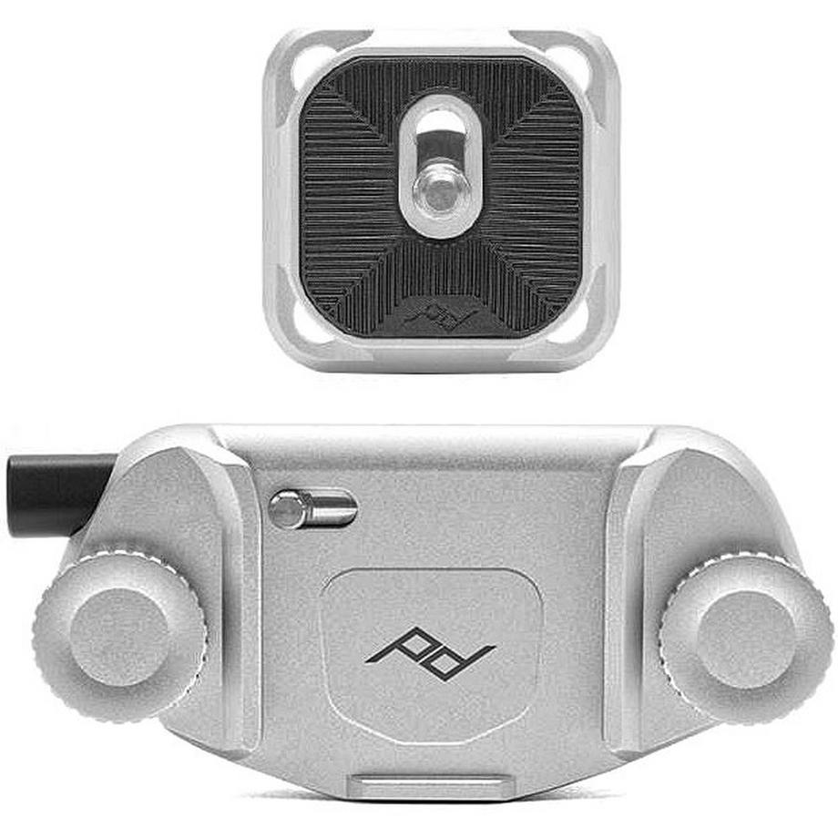peak design  Capture Clip & Plate argent 