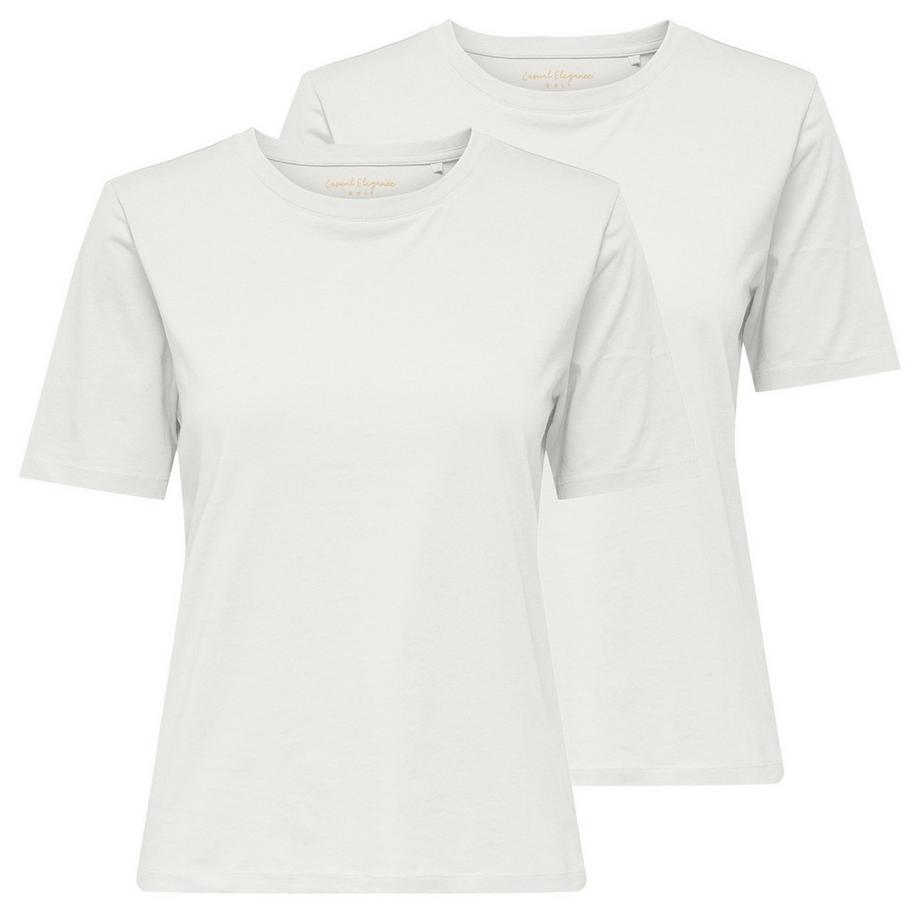 Maglietta Donne Confezione da 2 Vestibilità ampia-ONLHAPPY O-NECK TEE