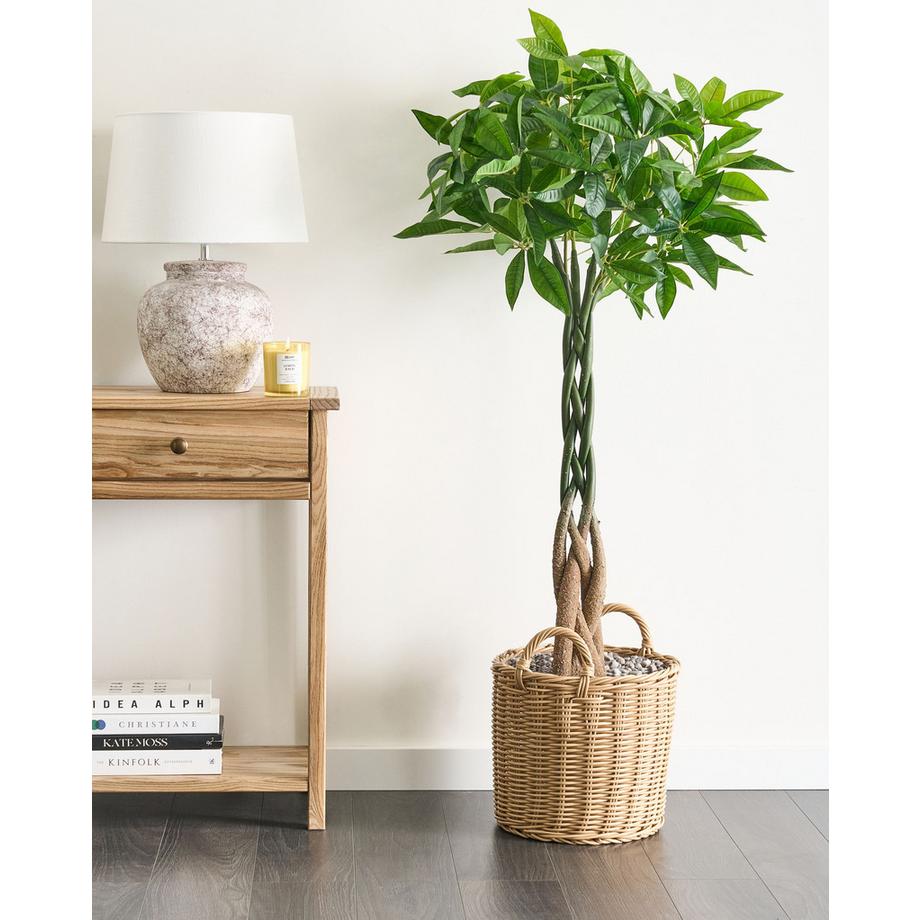 Beliani Pianta artificiale en Materiale sintetico PACHIRA TREE  