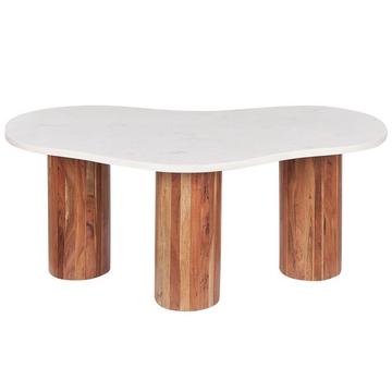 Table basse en Marbre Scandinave CASABLANCA