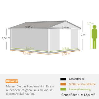 Outsunny remise à outils  