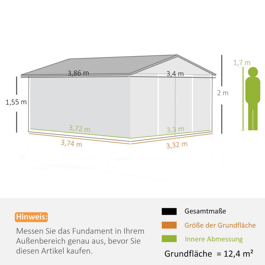 Outsunny Gerätehaus  